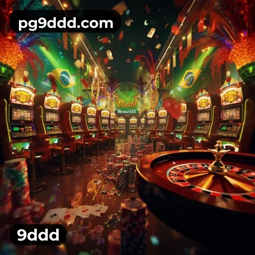 9ddd App home screen with mobile slots and casino categories